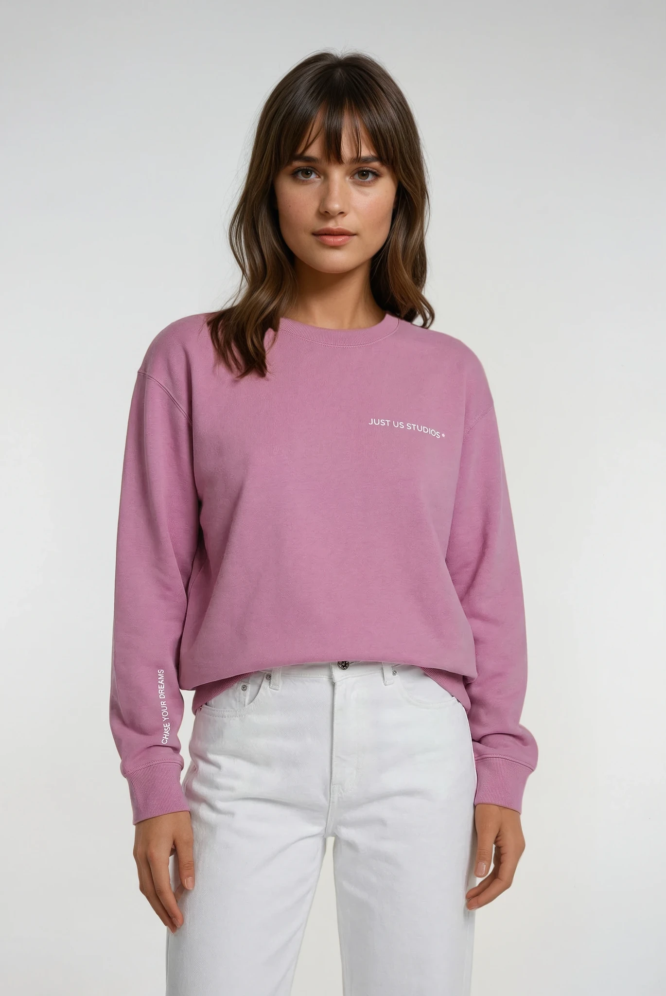 Hot Girls Ride Sweater - Pink