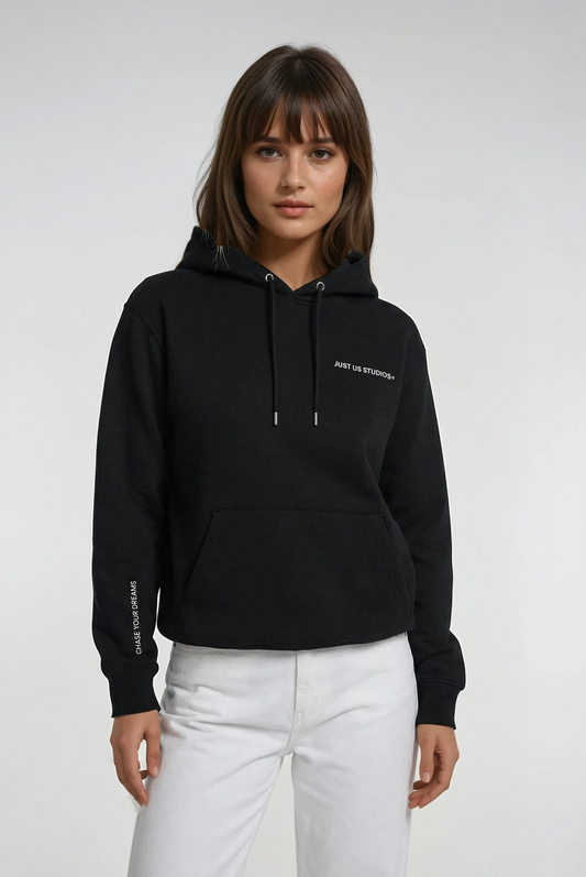 Red Flag Hoodie - Black