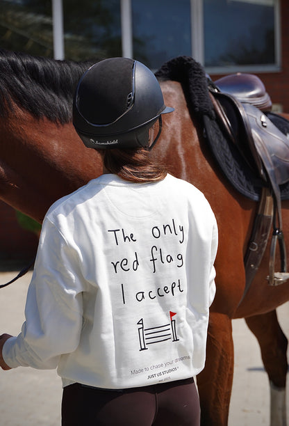 Red Flag Sweater - Off White