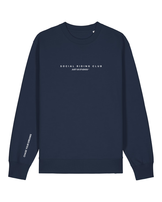 Basic Social Riding Club Sweater - Navy