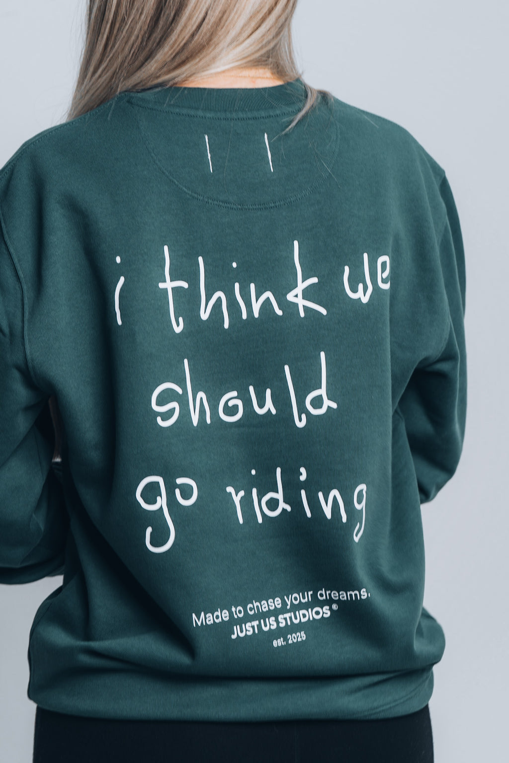 SWEATER GO RIDING GREEN