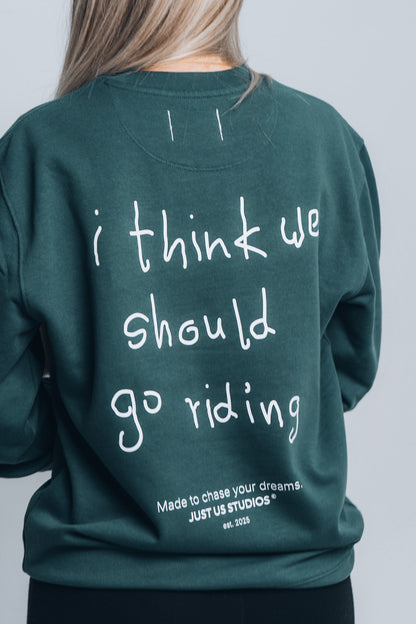Sweater Go Riding - Green