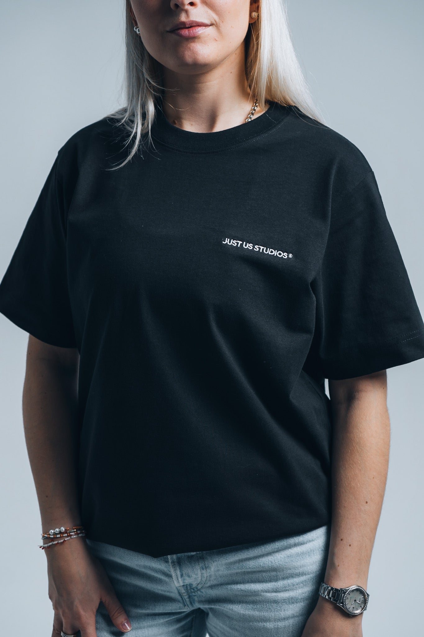 T-Shirt Go Riding - Black