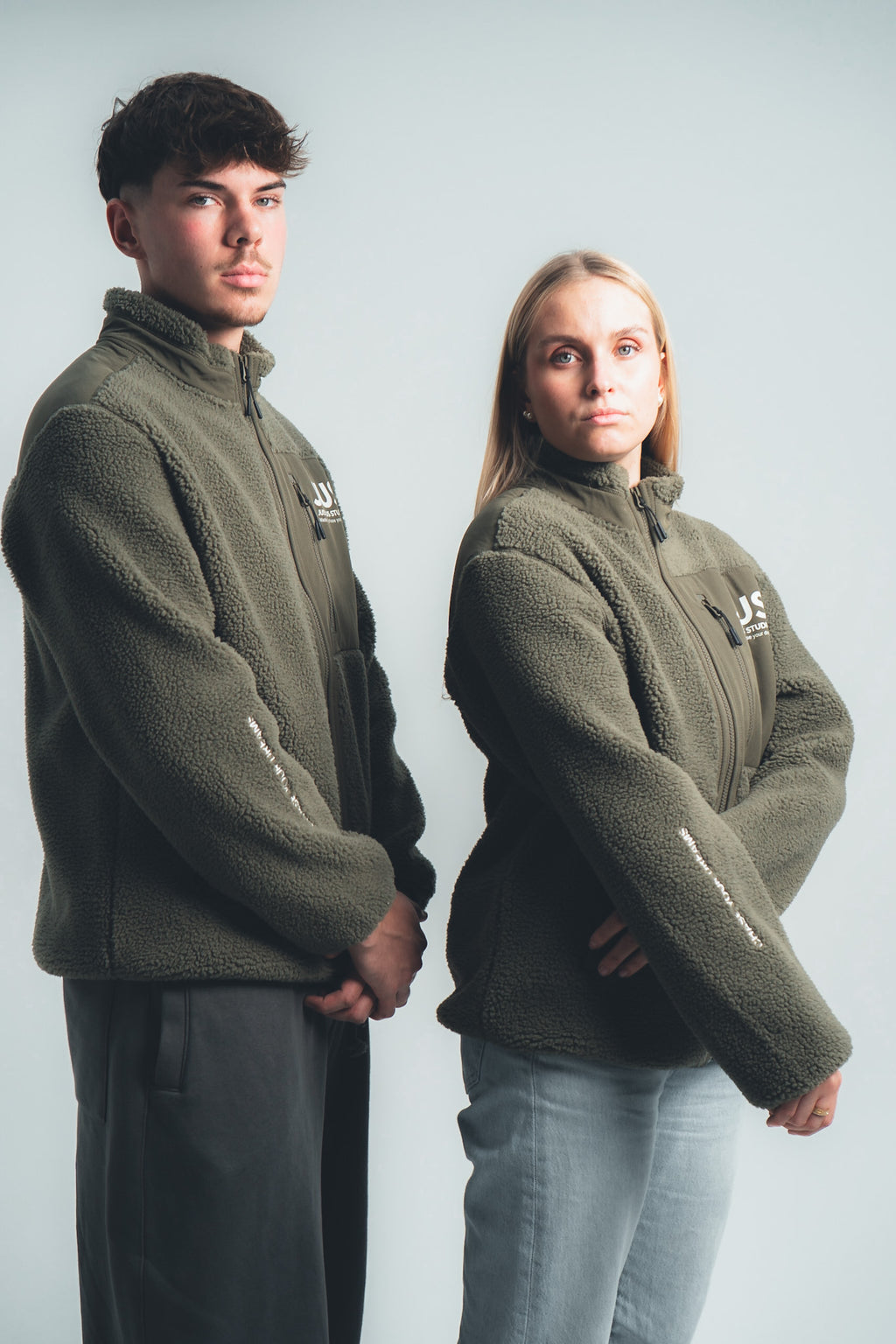 JACKE FLEECE JUS KHAKI