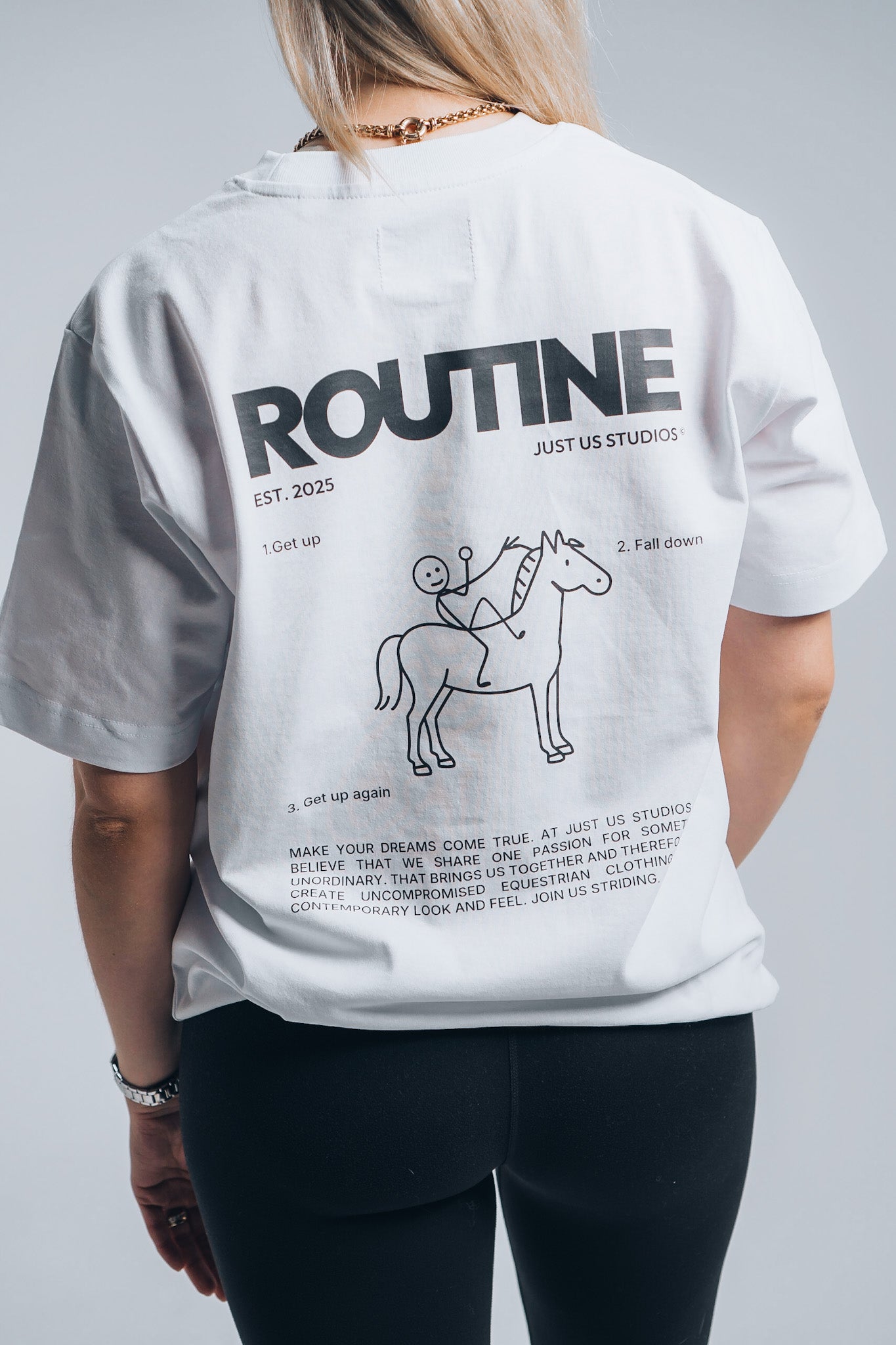 T-Shirt Routine - White