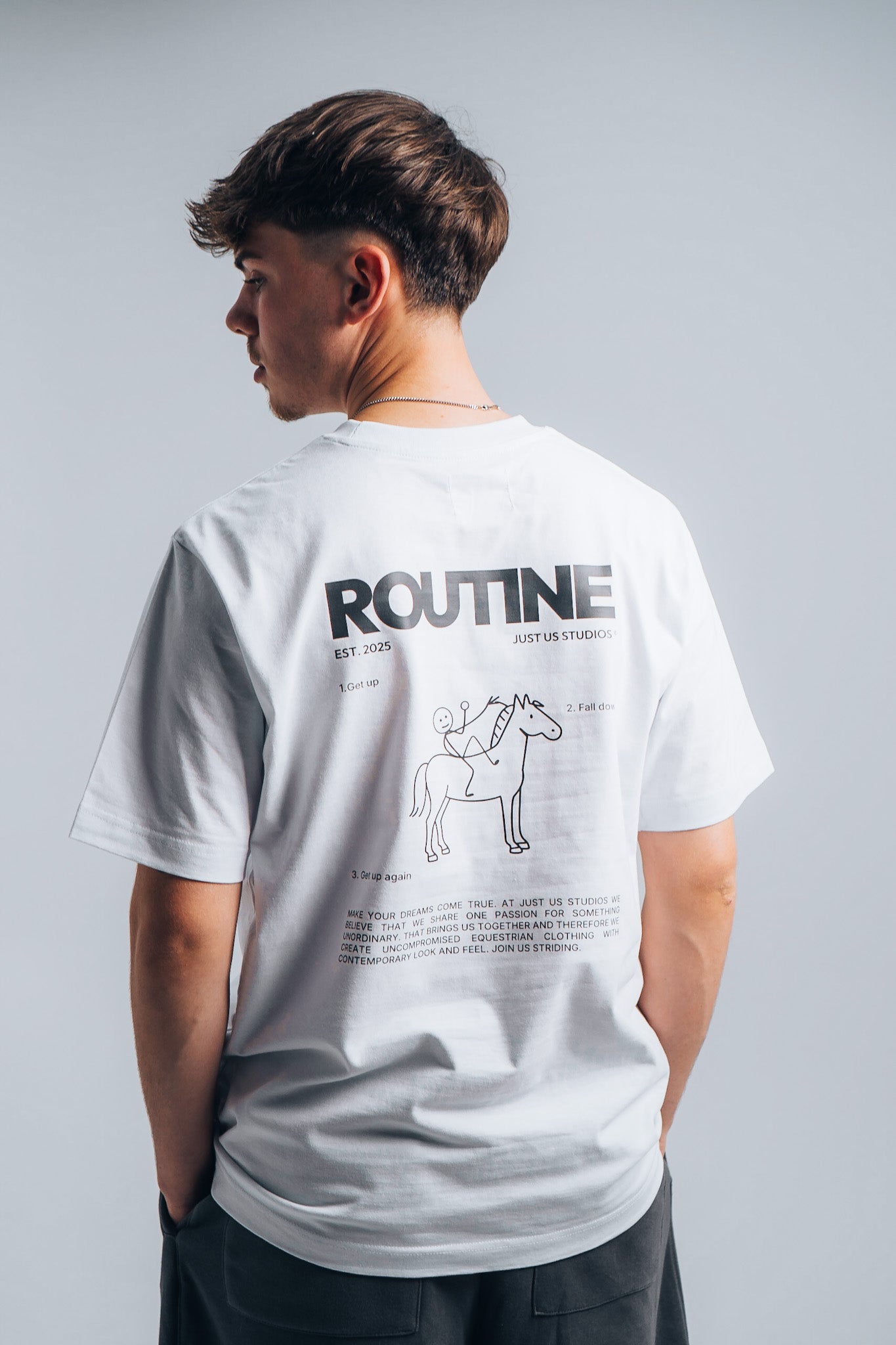 T-Shirt Routine - White
