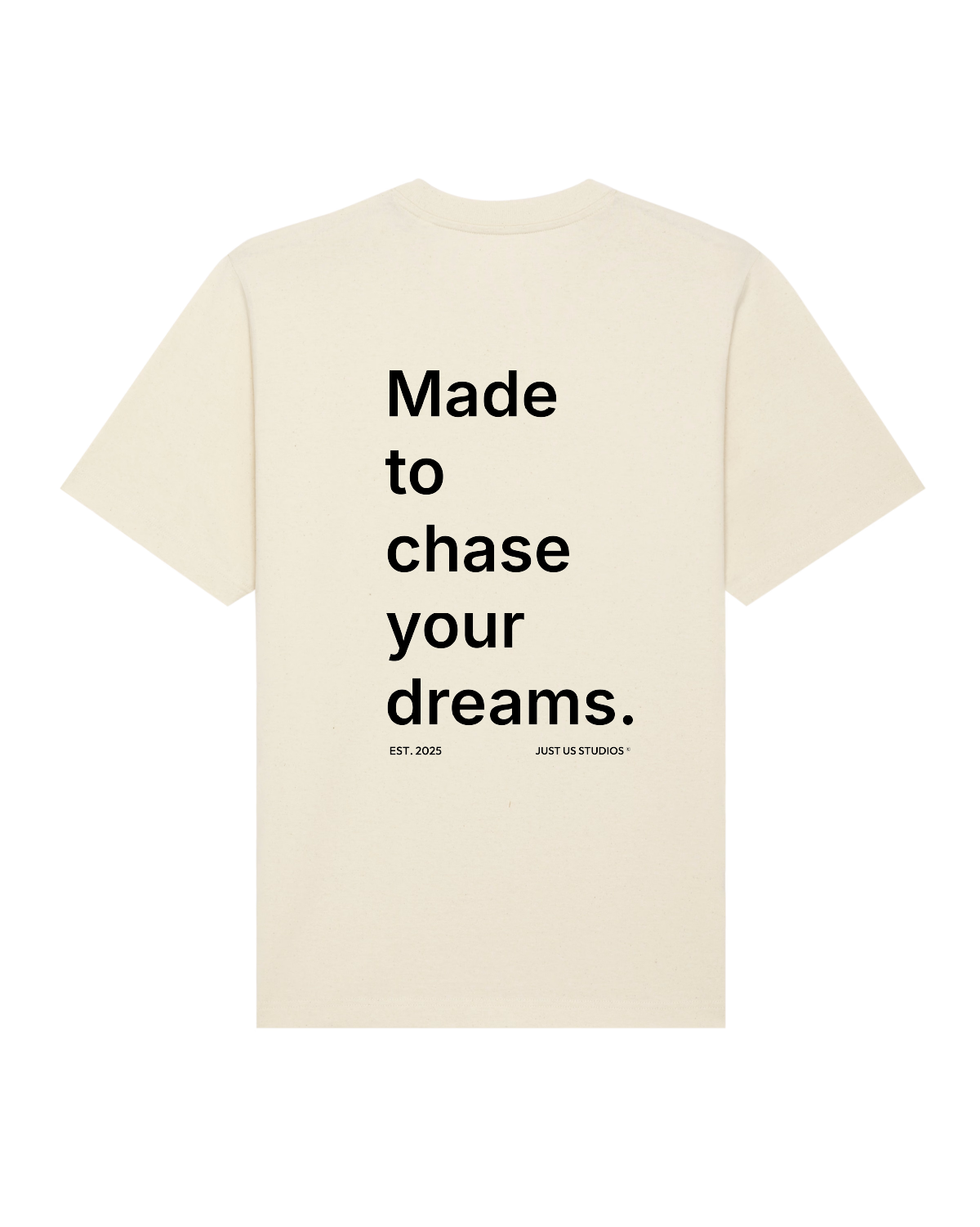 T-Shirt Chase Dreams - Natural