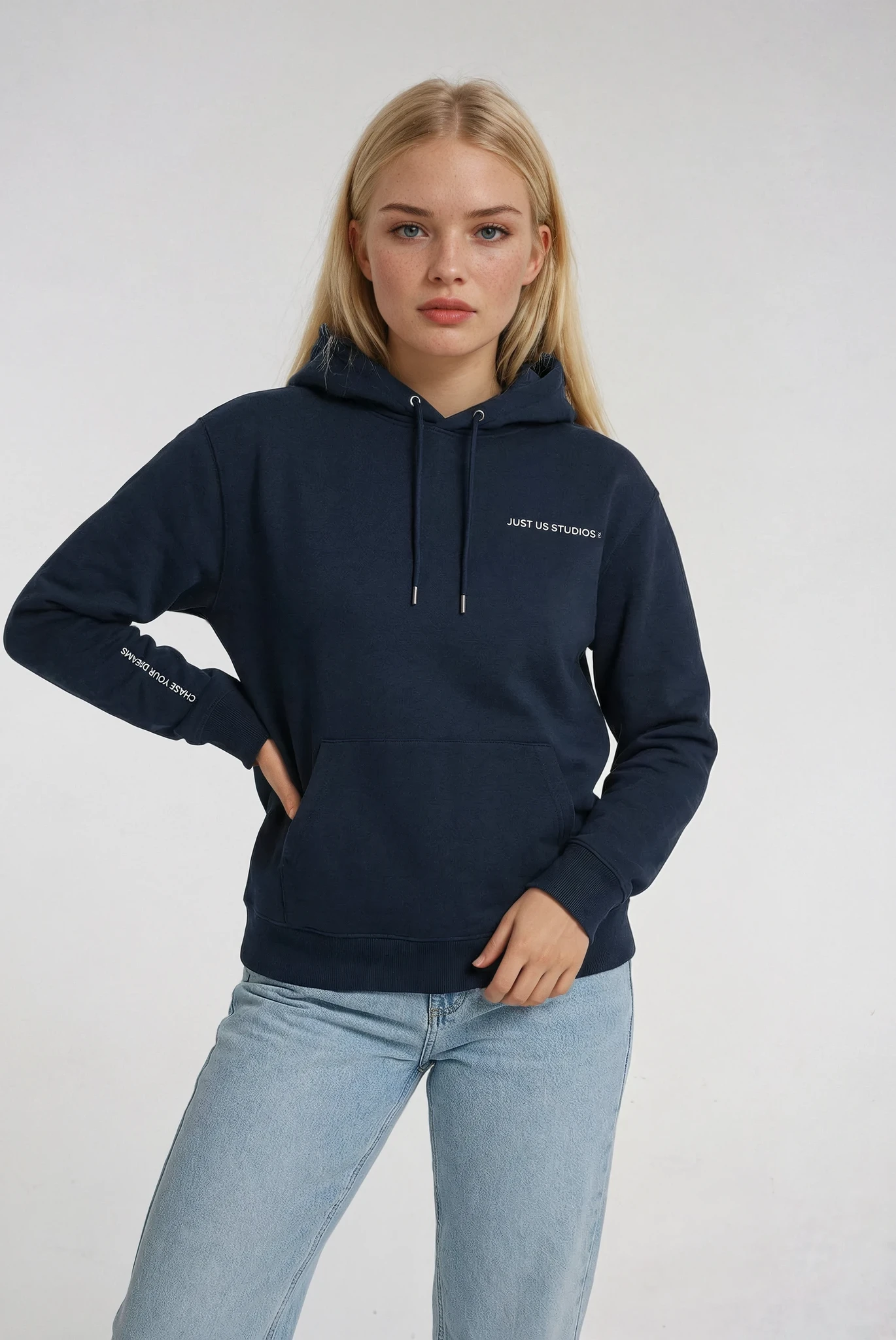 My Therapy are Horses Hoodie - Navy