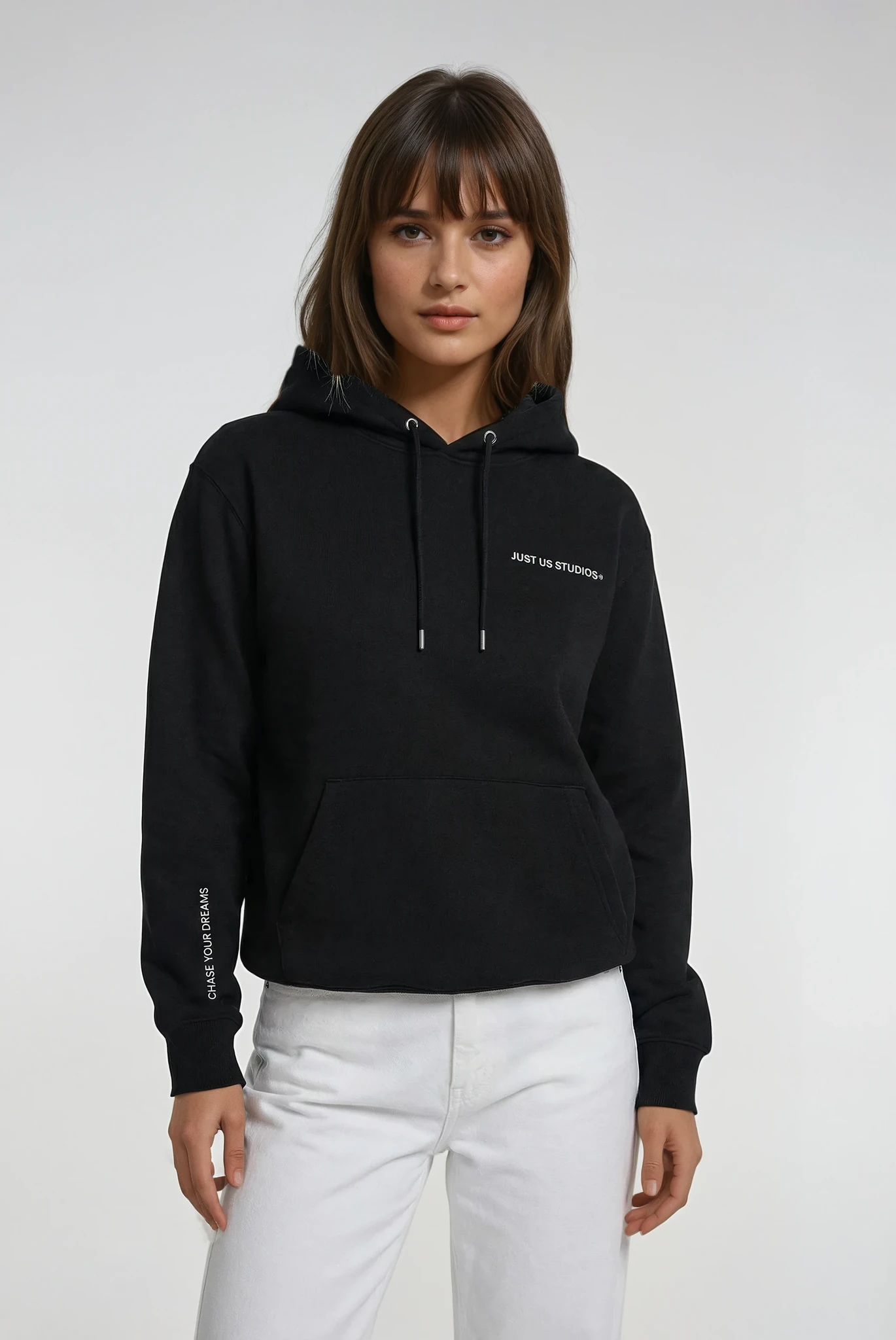 Red Flag Hoodie - Black