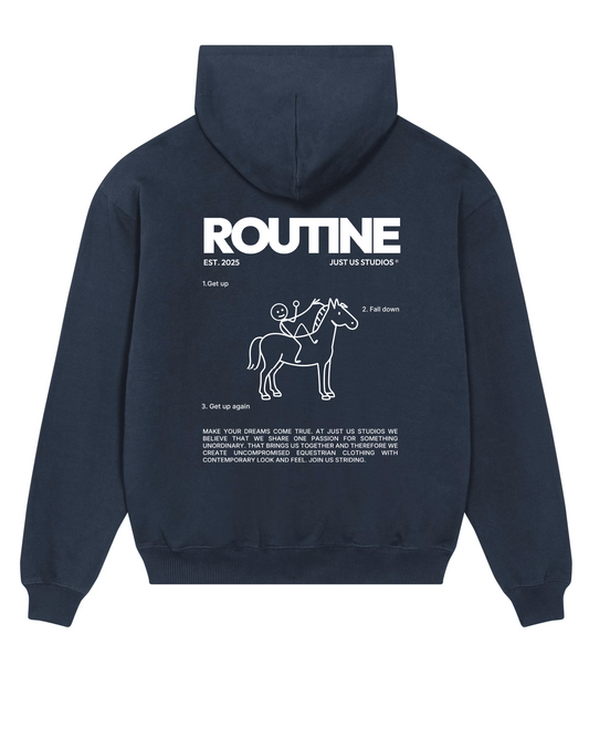 Hoodie Routine - Navy