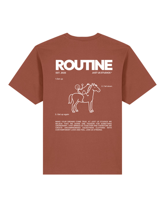 T-Shirt Routine - Brown