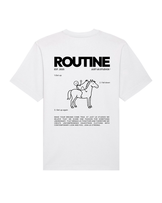 T-Shirt Routine - White