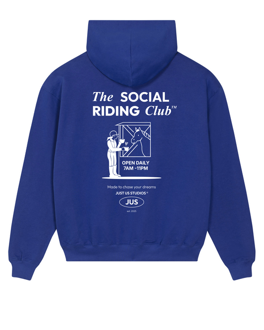 Hoodie Social Riding Club - Blue