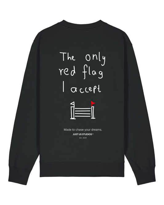 Red Flag Sweater - Black