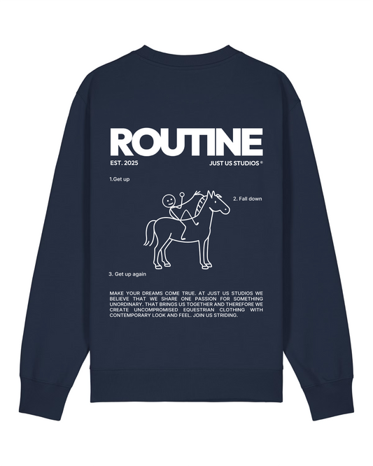 Routine Sweater - Navy