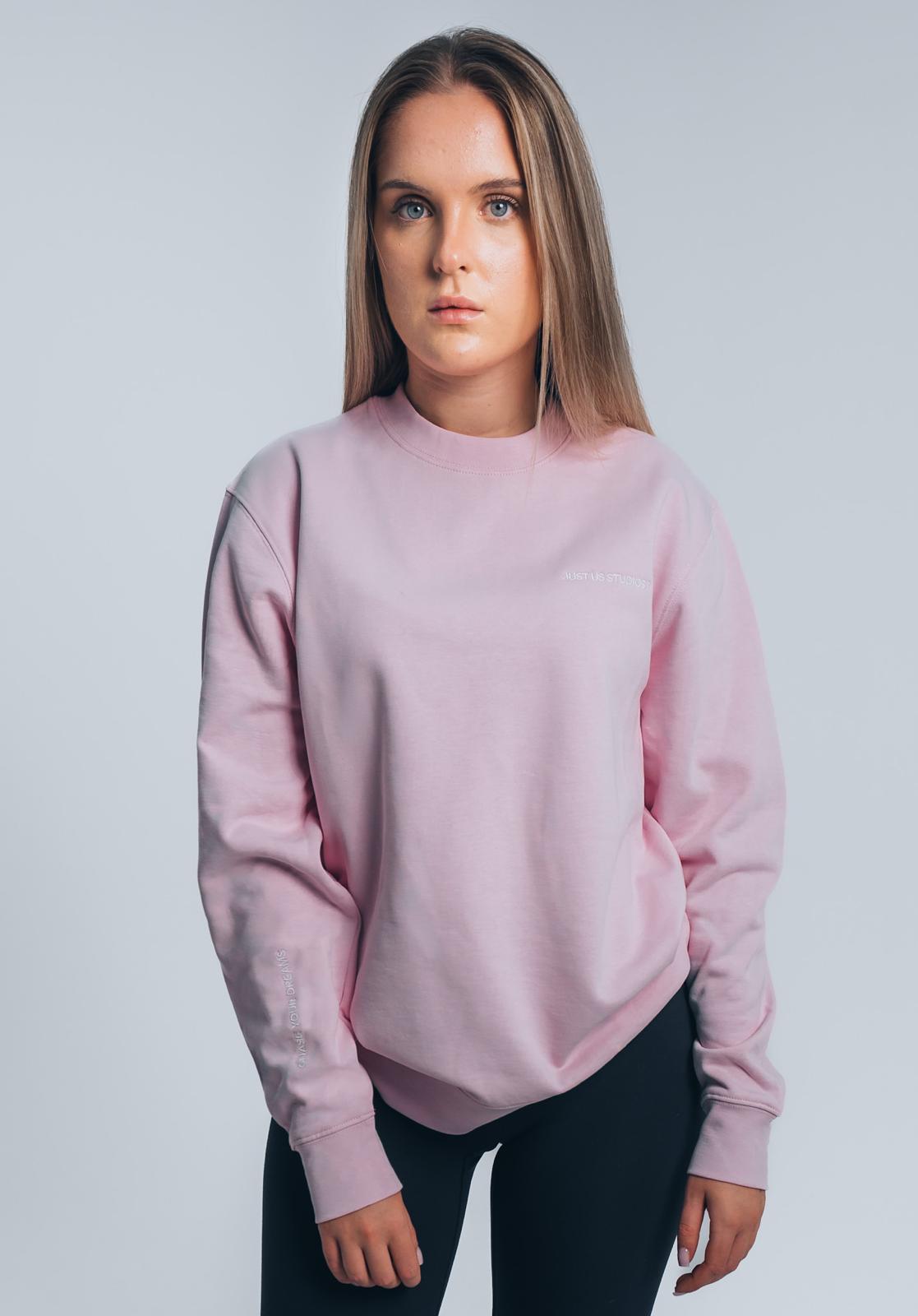 Sweater Social Riding Club - Light Pink